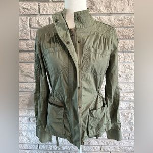 Express lightweight green jacket